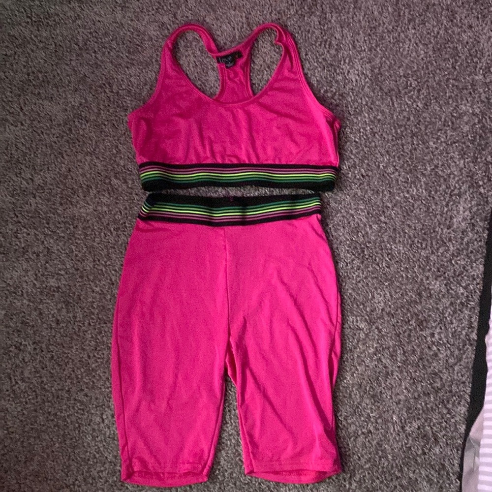 Two piece spandex
